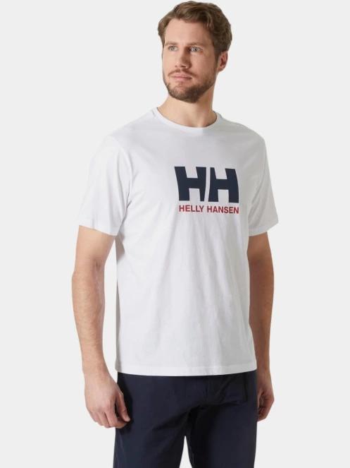 Helly Hansen Hh Logo T-Shirt 3.0 férfi rövid ujjú póló fehér színben 2