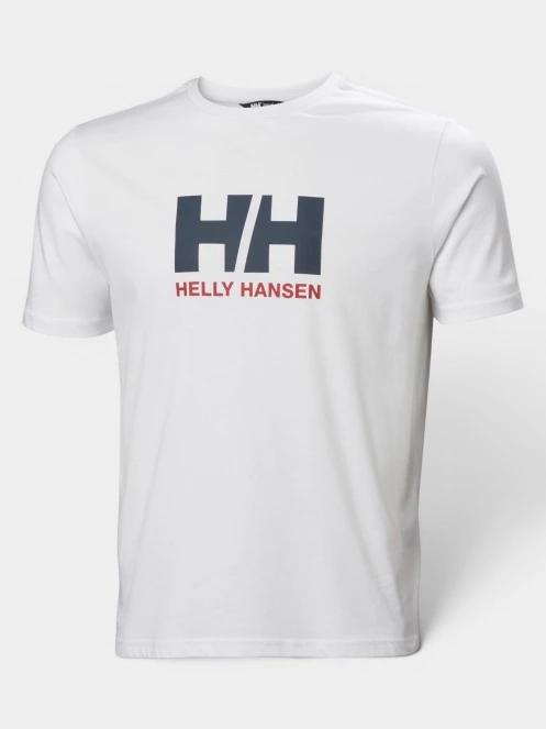 Helly Hansen Hh Logo T-Shirt 3.0 férfi rövid ujjú póló fehér színben 5