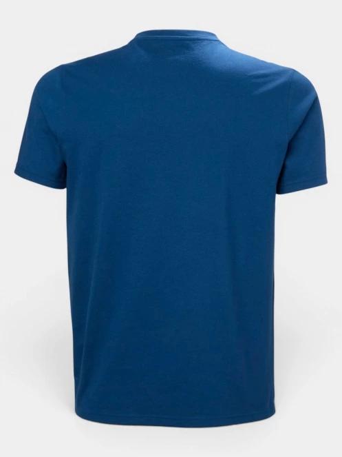Helly Hansen Hh Logo T-Shirt 3.0 férfi rövid ujjú póló kék színben 6