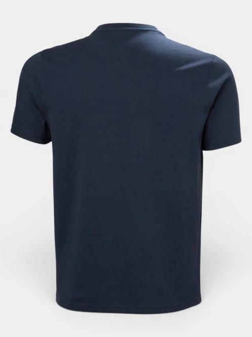Helly Hansen Hh Logo T-Shirt 3.0 férfi rövid ujjú póló sötétkék színben 6