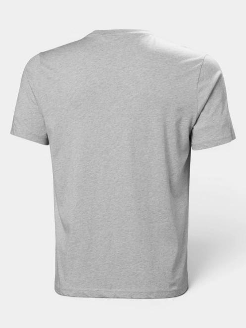 Helly Hansen Hh Logo T-Shirt 3.0 férfi rövid ujjú póló szürke színben 6