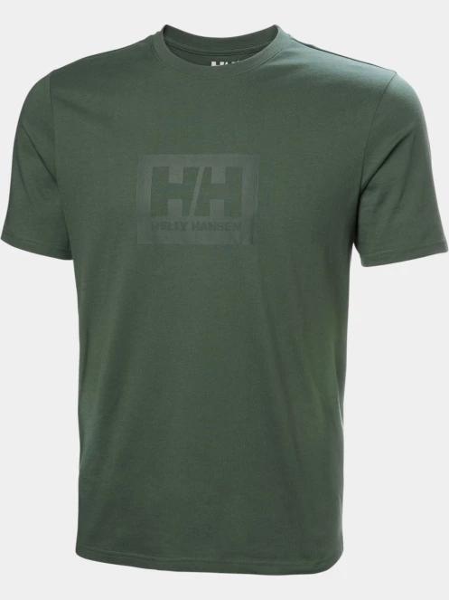Helly Hansen Hh Box T 2.0 férfi rövid ujjú póló zöld színben 5