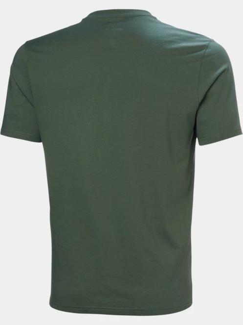 Helly Hansen Hh Box T 2.0 férfi rövid ujjú póló zöld színben 6