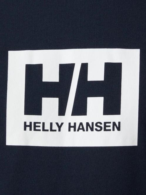 Helly Hansen Hh Box T 2.0 férfi rövid ujjú póló sötétkék színben 4