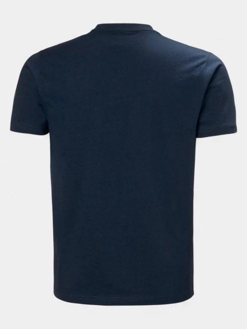 Helly Hansen Hh Box T 2.0 férfi rövid ujjú póló sötétkék színben 6