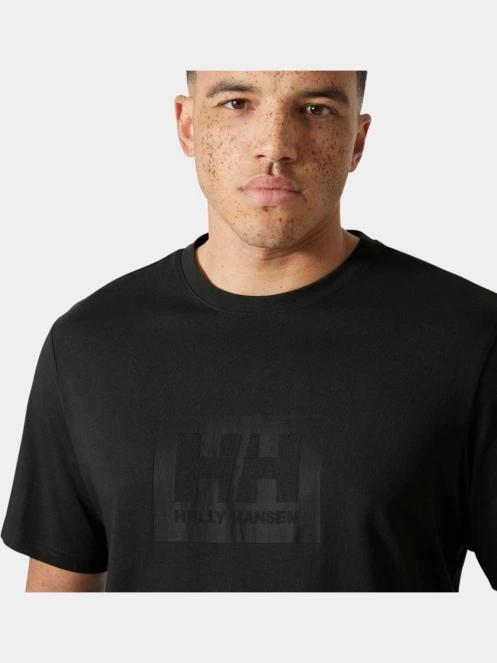 Helly Hansen Hh Box T 2.0 férfi rövid ujjú póló fekete színben 4