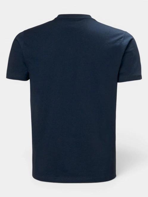 Helly Hansen Hh Box T 2.0 férfi rövid ujjú póló sötétkék színben 3