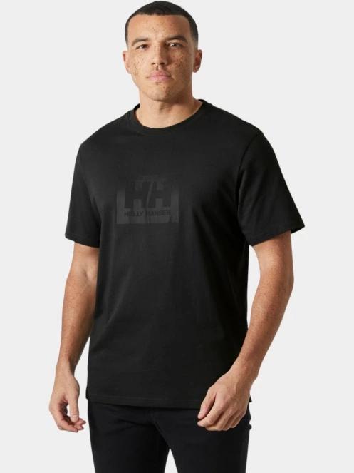 Helly Hansen Hh Box T 2.0 férfi rövid ujjú póló fekete színben 2