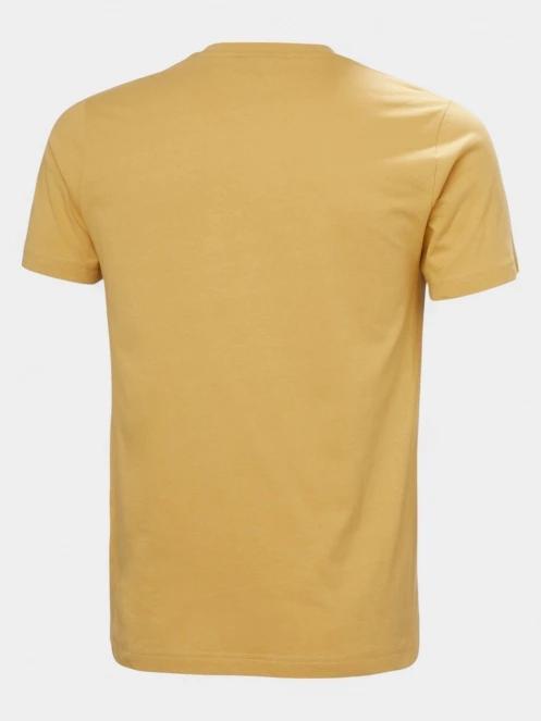 Helly Hansen Core T-Shirt 2.0 férfi rövid ujjú póló sárga színben 6