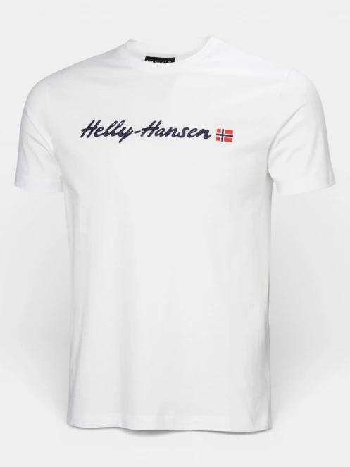 Helly Hansen Core Graphic T 2.0 férfi rövid ujjú póló fehér színben 5