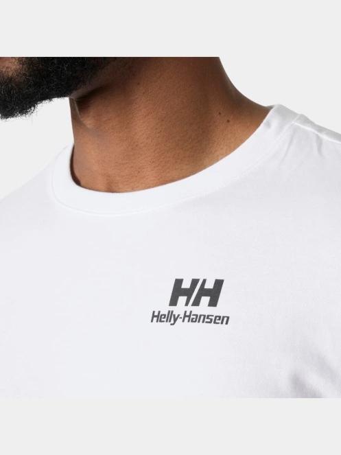 Helly Hansen Core Graphic T 2.0 férfi rövid ujjú póló fehér színben 4