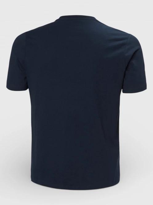 Helly Hansen Core Graphic T 2.0 férfi rövid ujjú póló sötétkék színben 6