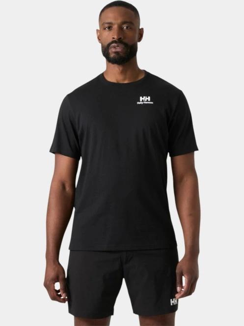 Helly Hansen Core Graphic T 2.0 férfi rövid ujjú póló fekete színben 2