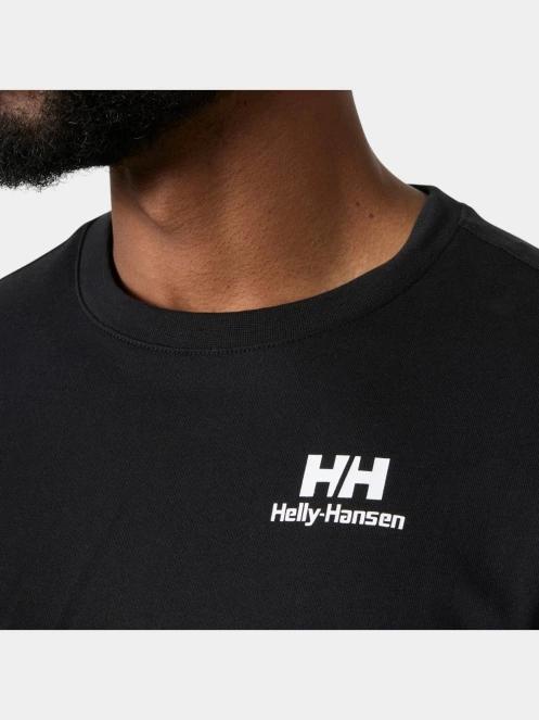 Helly Hansen Core Graphic T 2.0 férfi rövid ujjú póló fekete színben 4