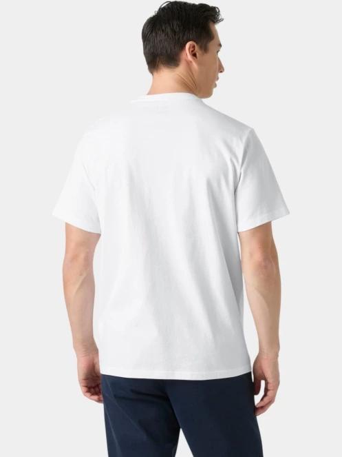 Helly Hansen Core Graphic T 2.0 férfi rövid ujjú póló fehér színben 3