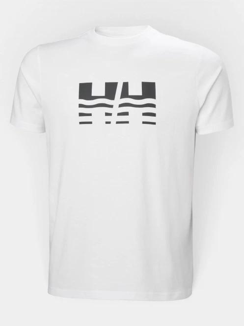Helly Hansen Core Graphic T 2.0 férfi rövid ujjú póló fehér színben 5