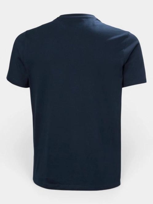 Helly Hansen Core Graphic T 2.0 férfi rövid ujjú póló sötétkék színben 6