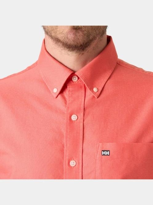 Helly Hansen Shore Ls Shirt férfi hosszú ujjú ing rózsaszín színben 5