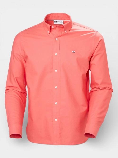 Helly Hansen Shore Ls Shirt férfi hosszú ujjú ing rózsaszín színben 6