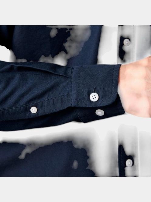 Helly Hansen Shore Ls Shirt férfi hosszú ujjú ing sötétkék színben 5