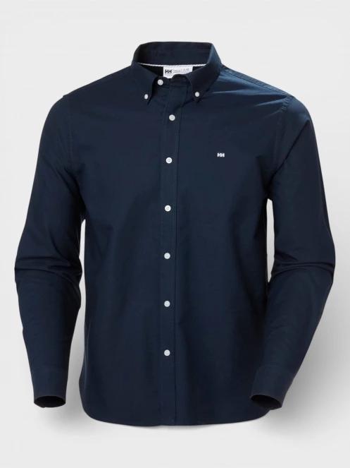 Helly Hansen Shore Ls Shirt férfi hosszú ujjú ing sötétkék színben 6