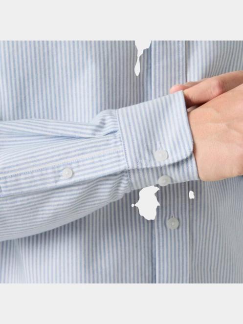 Helly Hansen Shore Ls Shirt férfi hosszú ujjú ing világoskék színben 5