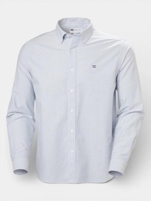 Helly Hansen Shore Ls Shirt férfi hosszú ujjú ing világoskék színben 6