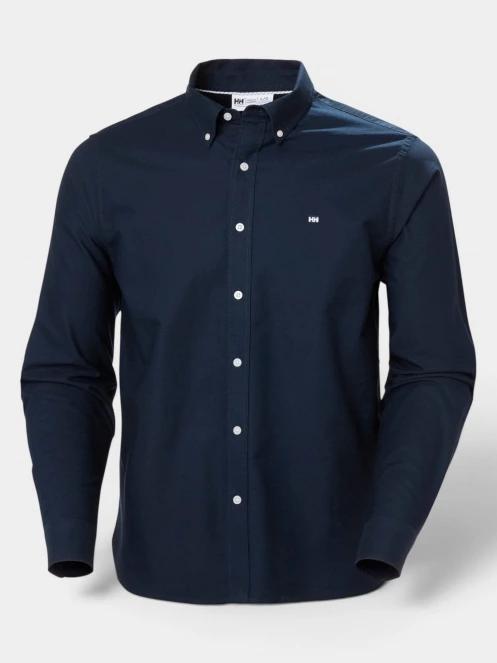 Helly Hansen Shore Ls Shirt férfi hosszú ujjú ing sötétkék színben 6