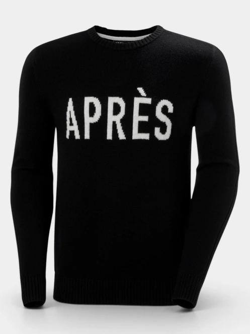 Helly Hansen Afton Knit Sweater férfi kötött pulóver fekete színben 6