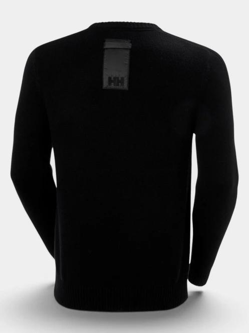 Helly Hansen Afton Knit Sweater férfi kötött pulóver fekete színben 7