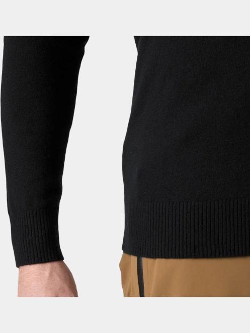 Helly Hansen Afton Knitted 1/2 Zip férfi kötött pulóver fekete színben 6