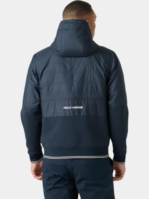 Helly Hansen Koster Hybrid Fz Hoodie férfi kapucnis pulóver sötétkék színben 3