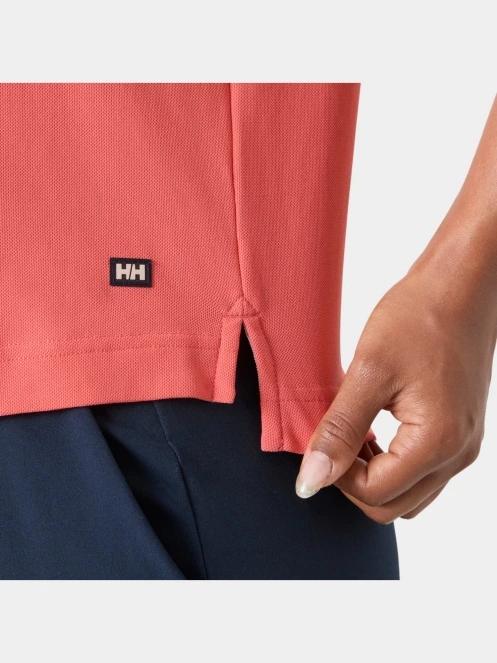 Helly Hansen W Portofino Polo női galléros póló rózsaszín színben 4