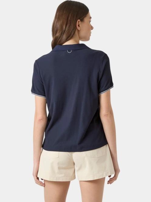 Helly Hansen W Portofino Polo női galléros póló sötétkék színben 3