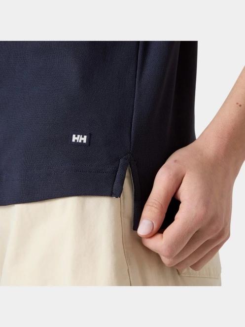 Helly Hansen W Portofino Polo női galléros póló sötétkék színben 4