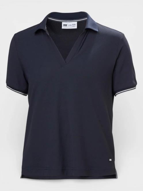 Helly Hansen W Portofino Polo női galléros póló sötétkék színben 5