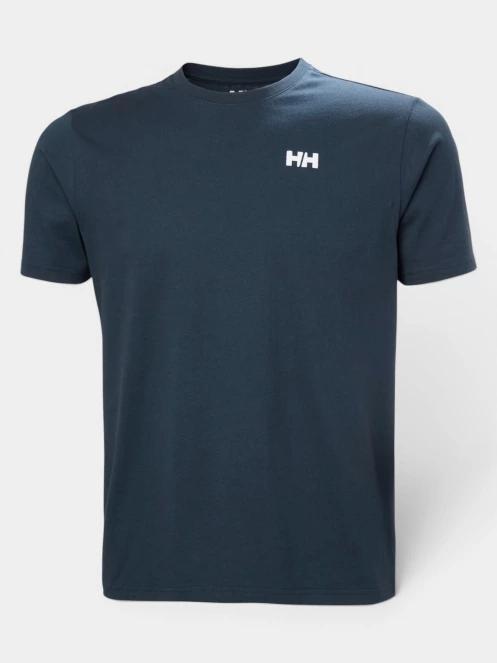 Helly Hansen Hh Staple T-Shirt férfi rövid ujjú póló sötétkék színben 5