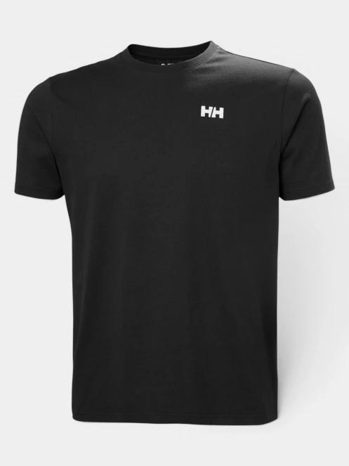 Helly Hansen Hh Staple T-Shirt férfi rövid ujjú póló fekete színben 5