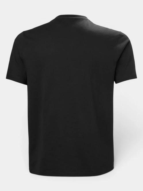 Helly Hansen Hh Staple T-Shirt férfi rövid ujjú póló fekete színben 6