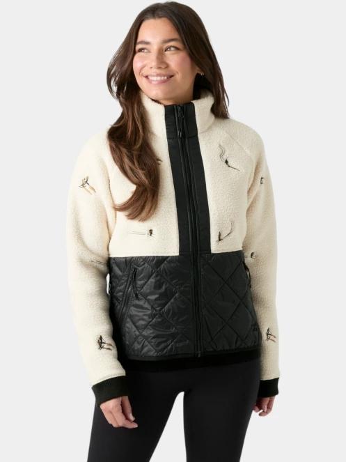 Helly Hansen W Bliss Hybrid Jacket női hibrid felső homok színben 2