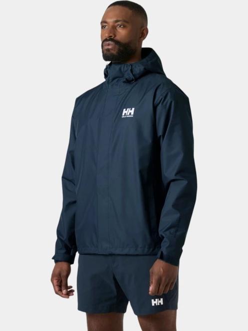 Helly Hansen Seven J Jacket férfi esőkabát sötétkék színben 2