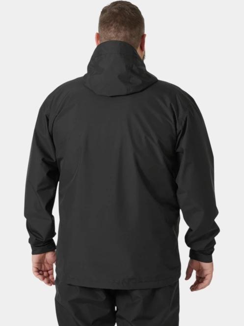 Helly Hansen Seven J Jacket férfi esőkabát fekete színben 3