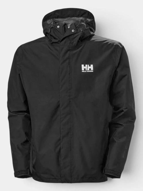 Helly Hansen Seven J Jacket férfi esőkabát fekete színben 8