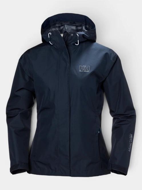 Helly Hansen W Seven J Jacket női esőkabát sötétkék színben 8