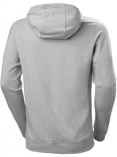 Helly Hansen F2F Organic Cotton Hoodie férfi kapucnis pulóver szürke színben 5