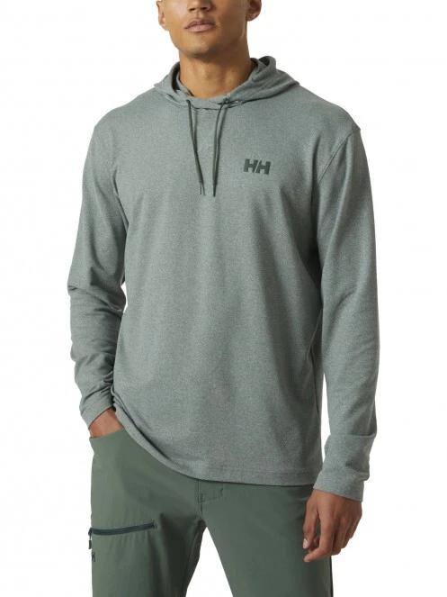 Helly Hansen Verglas Light Hoodie férfi kapucnis pulóver zöld színben 2