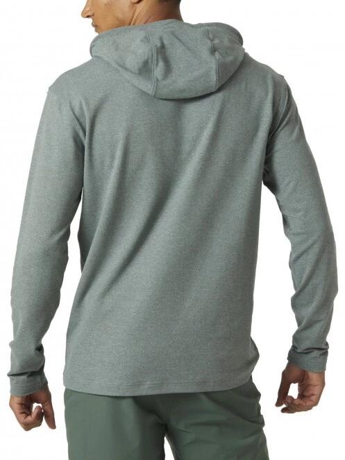 Helly Hansen Verglas Light Hoodie férfi kapucnis pulóver zöld színben 3