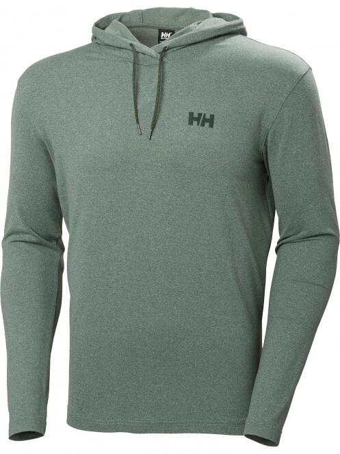 Helly Hansen Verglas Light Hoodie férfi kapucnis pulóver zöld színben 4