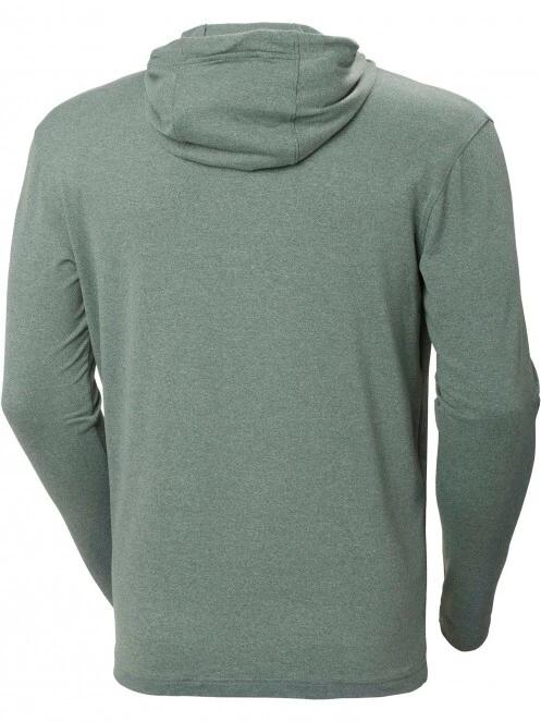Helly Hansen Verglas Light Hoodie férfi kapucnis pulóver zöld színben 5