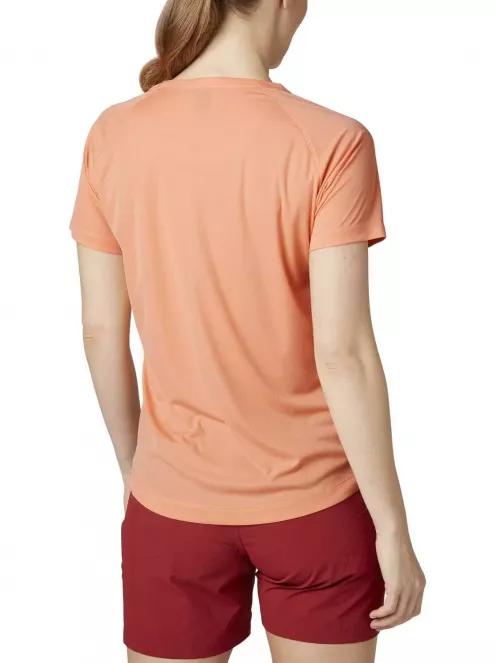 Helly Hansen W Verglas Pace T-Shirt női rövid ujjú póló narancssárga színben 3